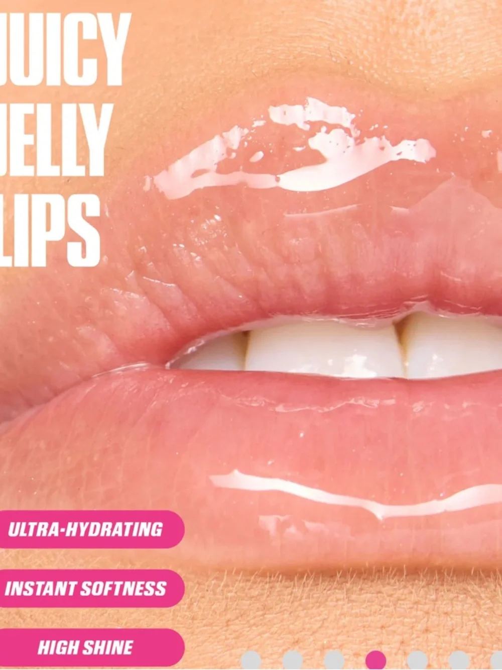 Huda Faux Filler Jelly Oil Lip Oil in Juicy Pink Lady
